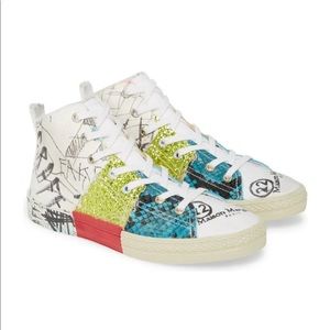 Maison Margiela ‘mix and max’ High Top Sneaker